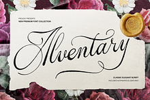 Alventary | Classic Elegant Script
