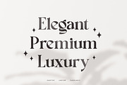 Elimost - Luxury Serif Font, a Serif Font by Flawless And Co (Thumbnail 2 of 10)