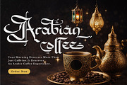 Muqodimah - Arabic Style Decorative, a Font by agnyhasyastudio (Thumbnail 3 of 16)