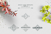 [Spring Vibes] 40 Mosaic Logos -50%, a Branding & Logo Template by VP Fonts (Thumbnail 24 of 27)