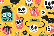 Halloween-themed Digital Paper, a Background Graphic by Printable Treasure (Thumbnail 4 of 4)