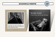 100 Motivational - Noir Luxe, a Social Media Template by Freedom Business Shop (Thumbnail 4 of 9)