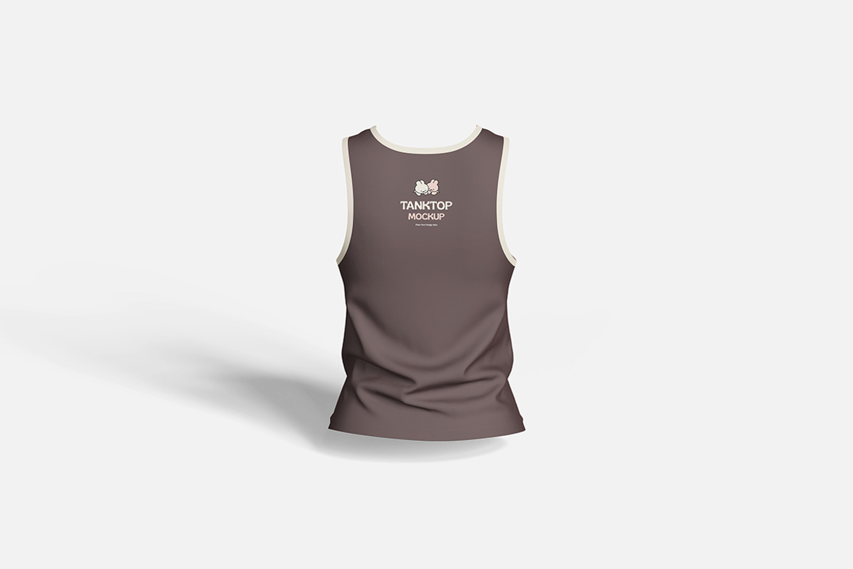 Tanktop Mockup, a Product Mockup by Indah (Photo 6 of 6)