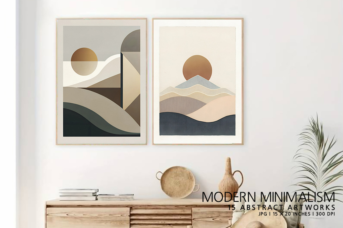 Modern Minimalism, a Decorative Illustration by Digital Art Creations (Photo 5 of 7)