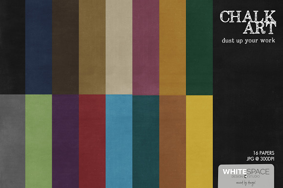 Chalk Art Papers