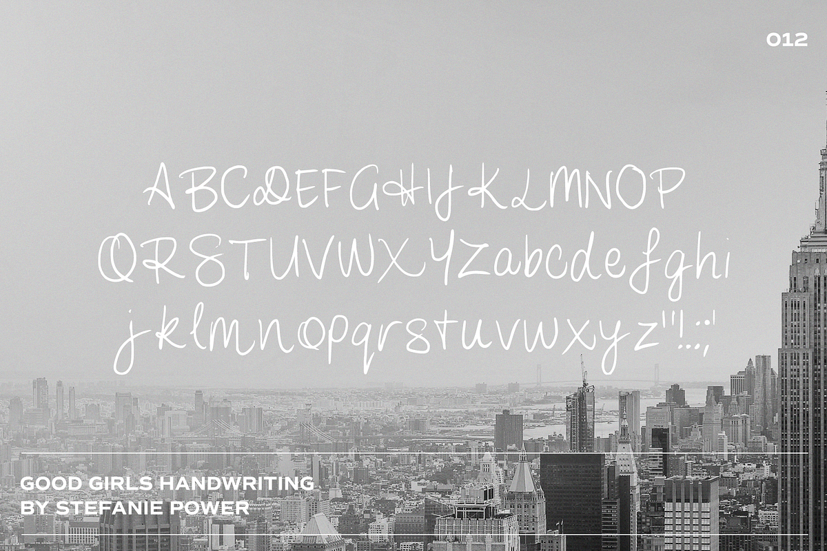 Handwriting Bundle - OVER 40% OFF, a Script Font by Stefanie Madison (Photo 12 of 21)
