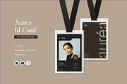 Aurea - ID Card, a Print Template by Fannan Studio (Thumbnail 1 of 3)