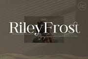 Riley Frost - Casual Serif Font, a Serif Font by StringLabs (Thumbnail 1 of 10)