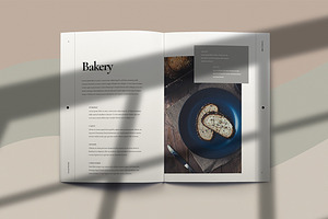 Yukihira - Food Brochure Template