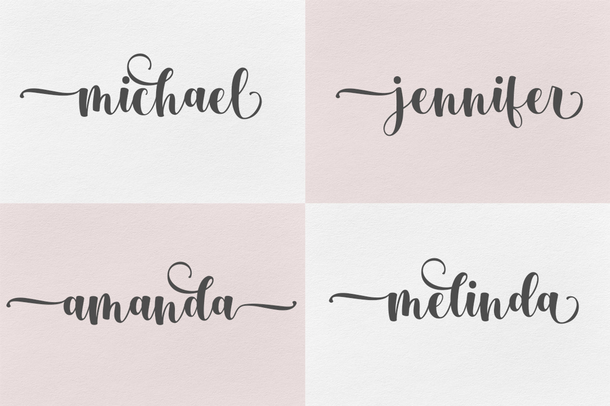 Crafting, a Script Font by Amarlettering (Photo 3 of 5)