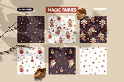 Kids Fairy. Clipart & Patterns, a Seasonal Illustration by Ejevyaka (Thumbnail 8 of 14)