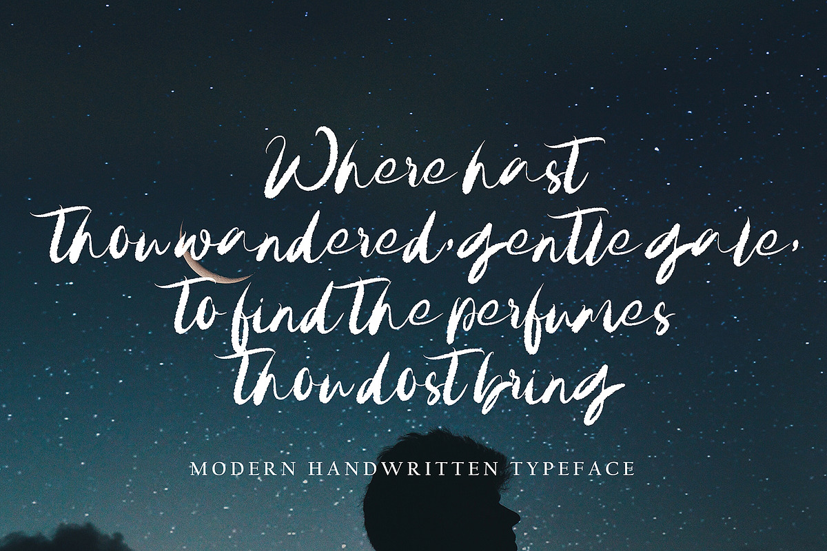 Jeta Malgeber, a Handwritten Font by pineungtype (Photo 2 of 5)