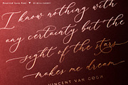 Besotted  Wedding Calligraphy Font, a Script Font by Mila Garret (Thumbnail 8 of 14)