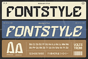 Voltstrom, a Sans Serif Font by Burntilldead (Thumbnail 3 of 12)