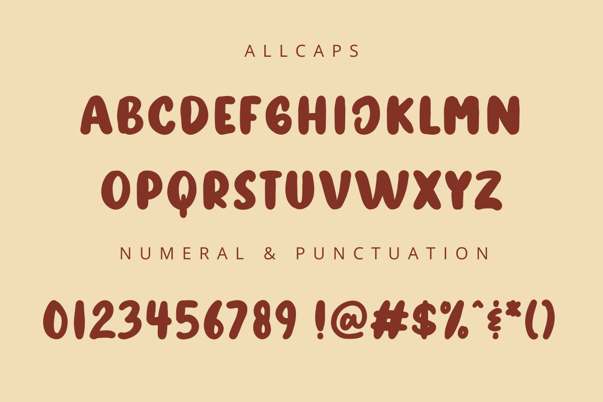 Cutest Feeling, a Font by Fashion Creative (Photo 11 of 11)