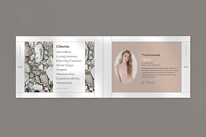 Portfolio Book For Canva