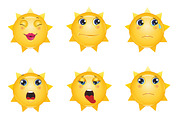 Sun Emoticons, an Emoji Icon by land art (Thumbnail 8 of 13)