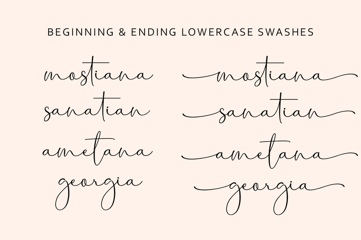 Remastered Handwritten Script Font, a Script Font by Bosstype Studio (Photo 7 of 11)