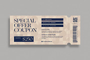 Gift Voucher Coupon Template, a Stationery Template by BrandPacks (Thumbnail 3 of 5)