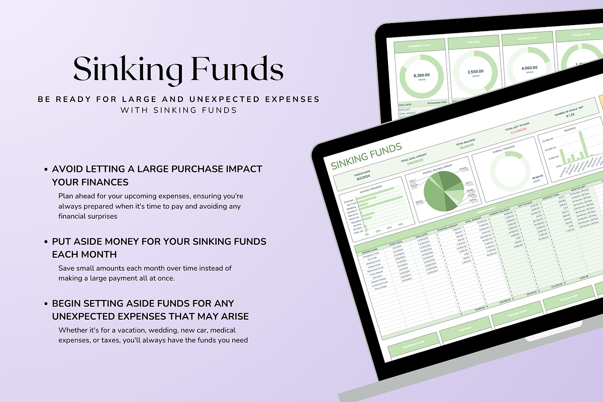 Ultimate Weekly Budget - Pastel, a Templates & Theme by The Creative Plans co (Photo 6 of 10)