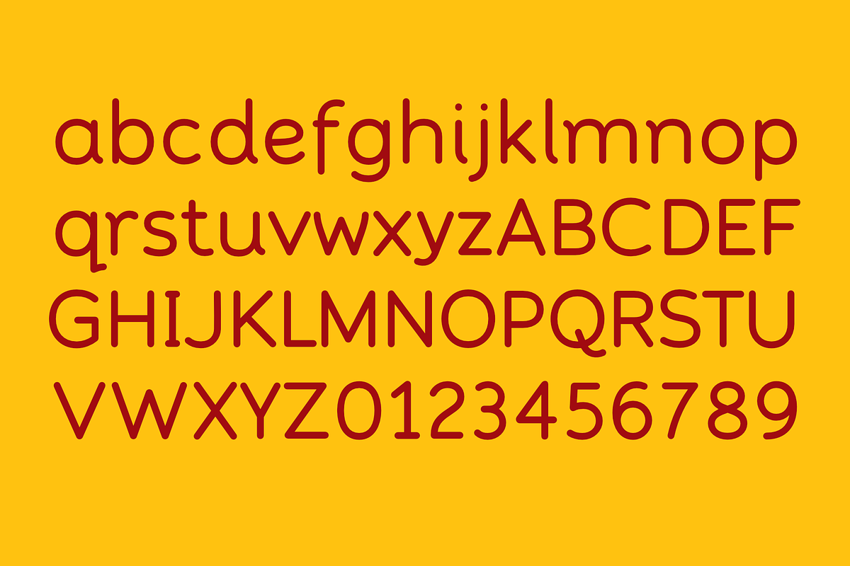 Picturebook typeface family, a Sans Serif Font by Andy Peat (Photo 7 of 8)