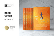 Book Cover Mockup Set, a Books & Magazine Mockup by Seven Lights (Thumbnail 1 of 12)