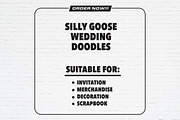 Silly Goose Wedding Doodles Bundle, an Animal Illustration by Guavanaboy (Thumbnail 3 of 3)