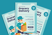 Grocery Delivery flyer, a Flyer Template by AdamHasan (Thumbnail 2 of 3)
