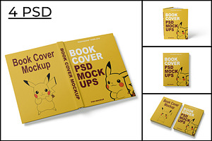 Book Cover Mockup, a Books & Magazine Mockup by mockupbuys