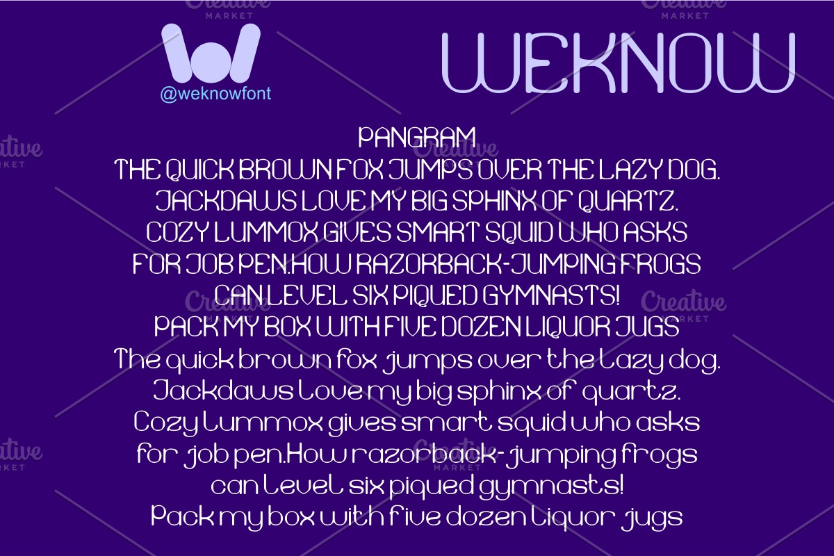 Supreme Instinct font, a Sans Serif Font by weknow (Photo 6 of 8)