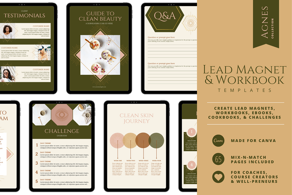 Spirituality & Mindfulness Templates, a Magazine Template by Brand Spanking You (Photo 2 of 25)