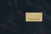 Spokat Coming soon PSD Template, a Templates & Theme by Kayytechin Shop (Thumbnail 4 of 4)