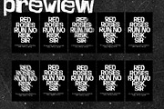 Distorted Text Effect Templates, a Background Graphic by Inartflow (Thumbnail 5 of 23)