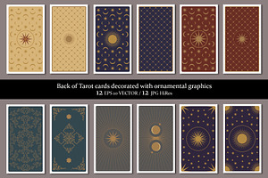 Back of Tarot Cards