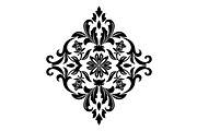 Damask graphic ornament. Floral, an Object Graphic by RODINA (Thumbnail 1 of 3)