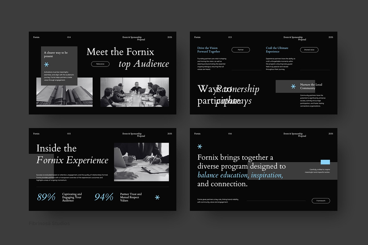 Event & Sponsorship Proposal Deck, a Presentation Template by FIBRINOSÄ (Photo 6 of 7)