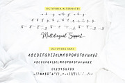 Octhovia Font Duo and Extras, a Script Font by Weape Studio (Thumbnail 9 of 12)