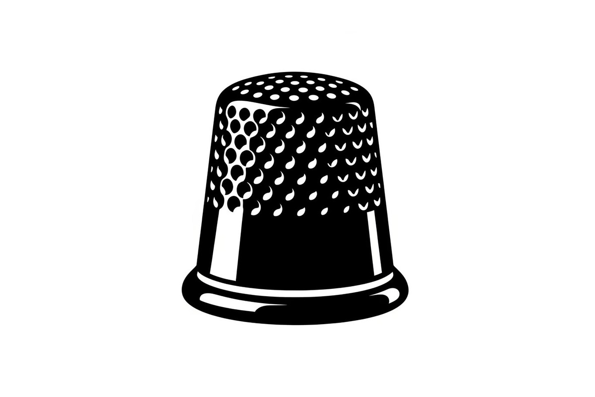 Tailor Sewing Thimble Tool Icon, an Icon by musafir_fashion (Photo 6 of 10)