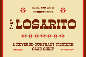La Losarito – Reverse Contrast Weste