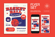 Basketball Tournament Flyer, a Flyer Template by graphicook (Thumbnail 1 of 3)