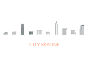 City skyline, a Graphic by brandcut (Thumbnail 2 of 2)