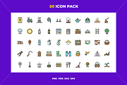 50 Gardening icons, an Outline Icon by Wencory (Thumbnail 1 of 2)