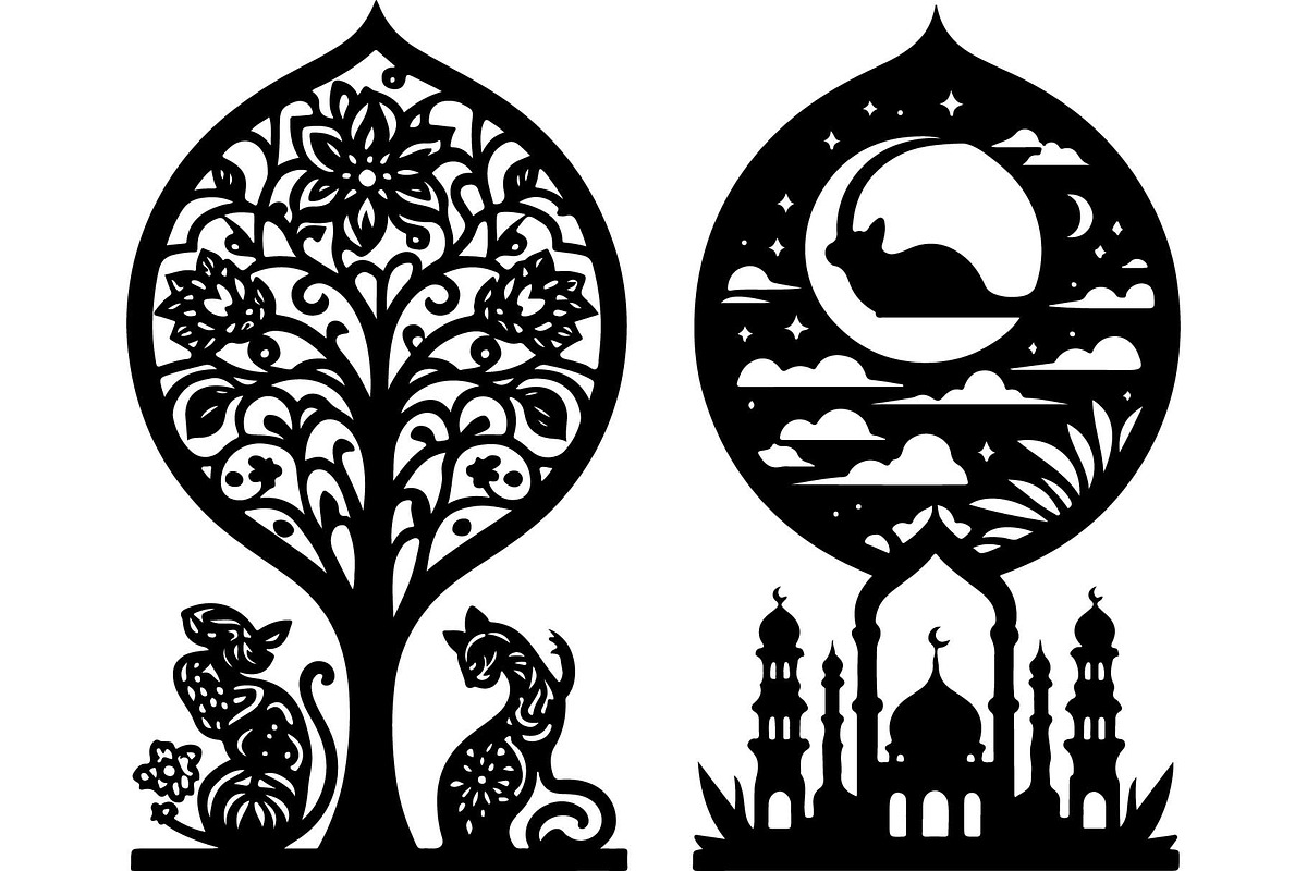 Whimsical Nature Cut Bundle, an Object Graphic by abu67222 (Photo 6 of 13)