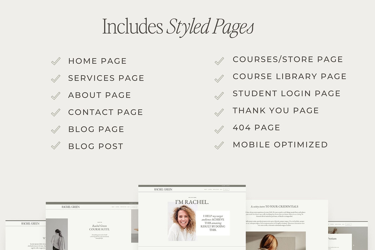 Kajabi website template coach, a Websites & App Template by goldcoastcreative (Photo 6 of 10)