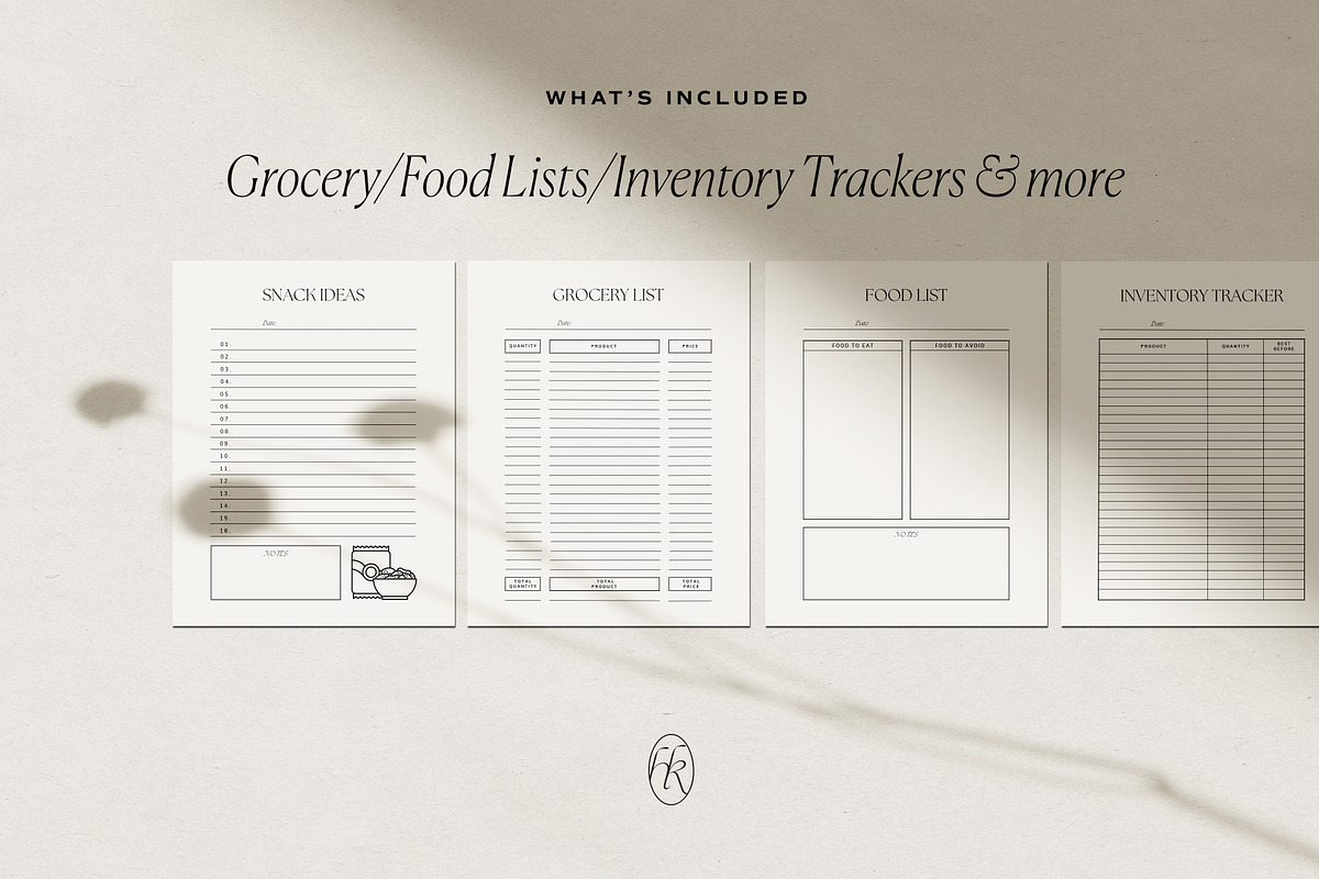 Meal Planner Canva Template, a Presentation Template by HelloKarla (Photo 4 of 6)