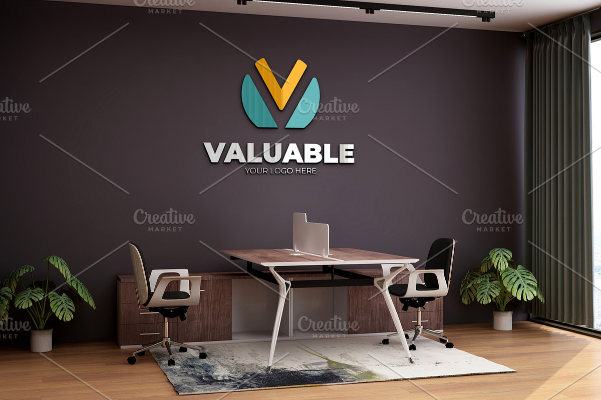 PSD Office Lobby Waiting Room Mockup, a Product Mockup by Ayy (Photo 14 of 21)
