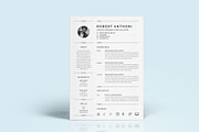 Clean Resume CV, a Resume Template by Blackcloud_Creations (Thumbnail 5 of 7)