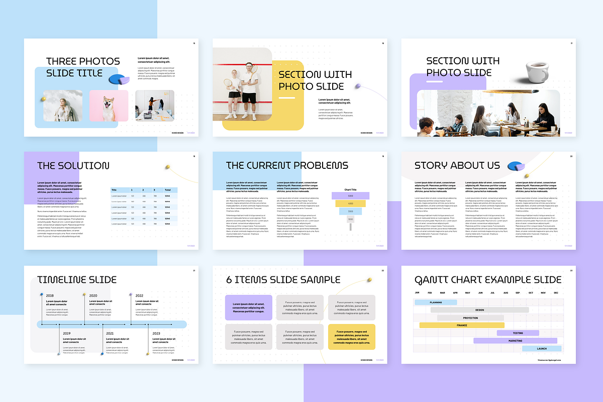 Elemental 3d Google Slides Template A Presentation Template By Chio