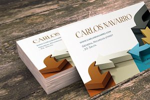 Business Card-Arrows 3D