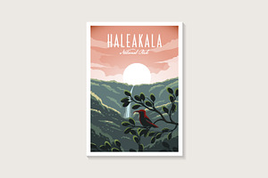 Haleakala National Park poster